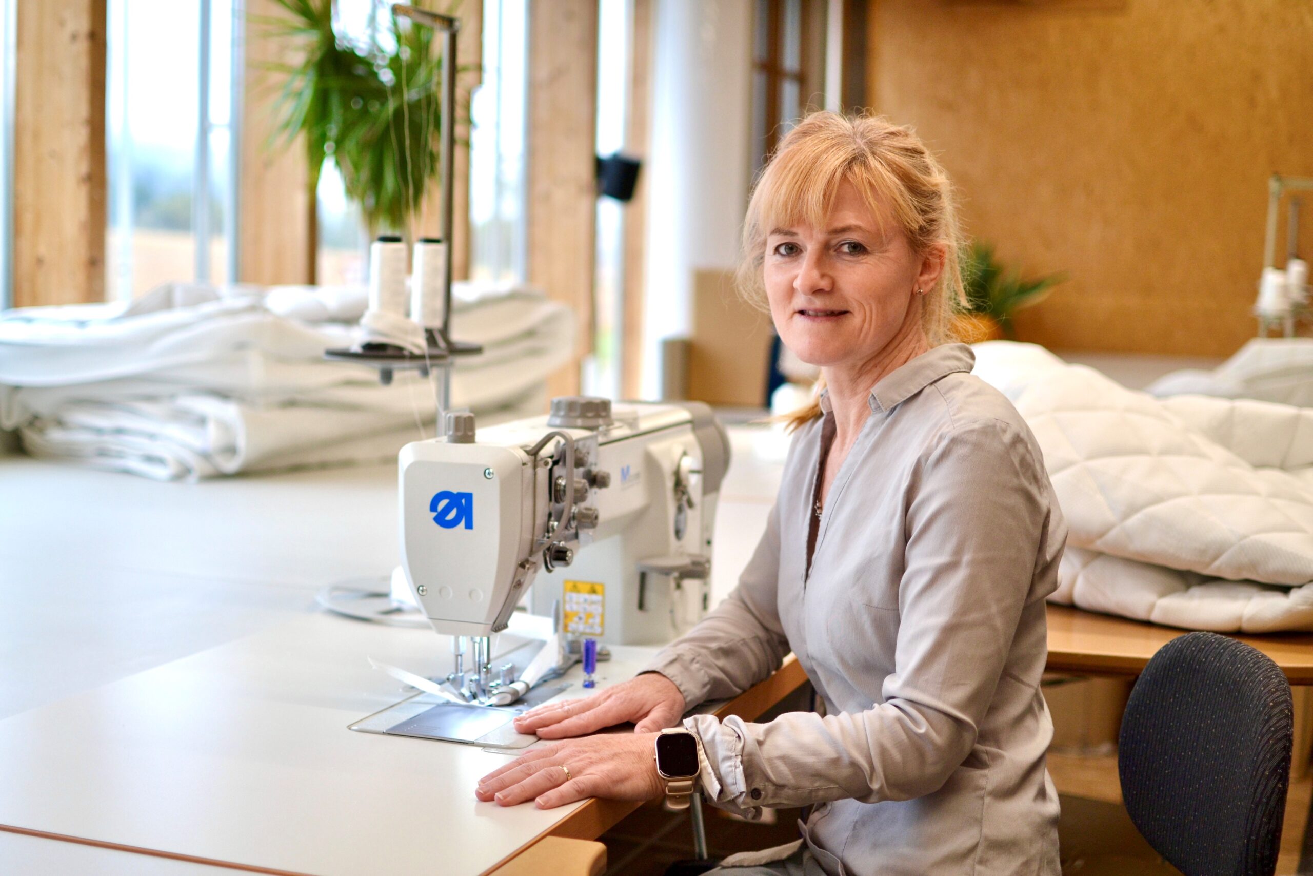 Mitarbeiterin Matratzen Manufaktur